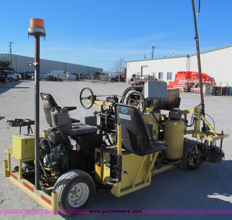 image for item E5786 600 lbs ride-on thermoplastic applicator