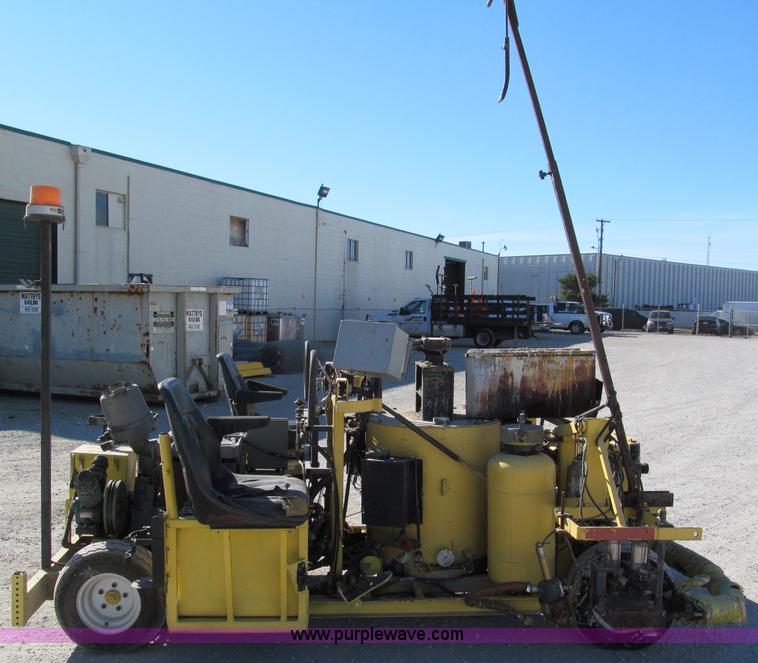 image for item E5786 600 lbs ride-on thermoplastic applicator