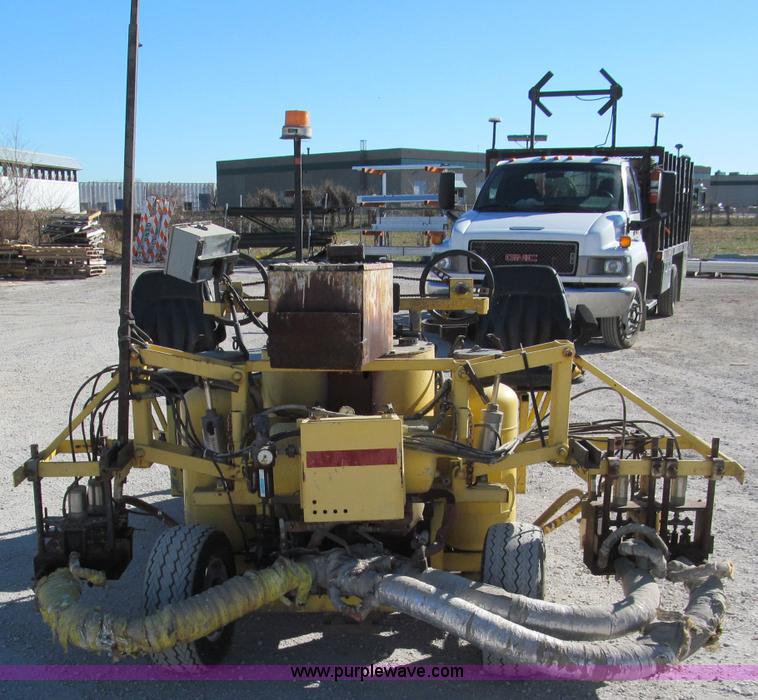 image for item E5786 600 lbs ride-on thermoplastic applicator