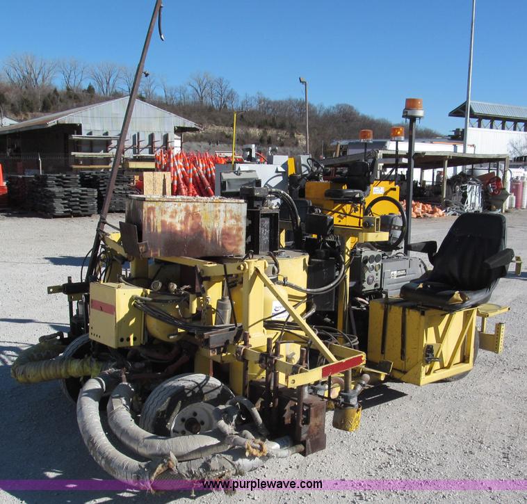 image for item E5786 600 lbs ride-on thermoplastic applicator