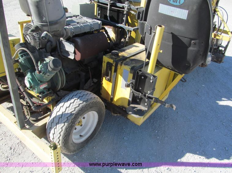 image for item E5786 600 lbs ride-on thermoplastic applicator