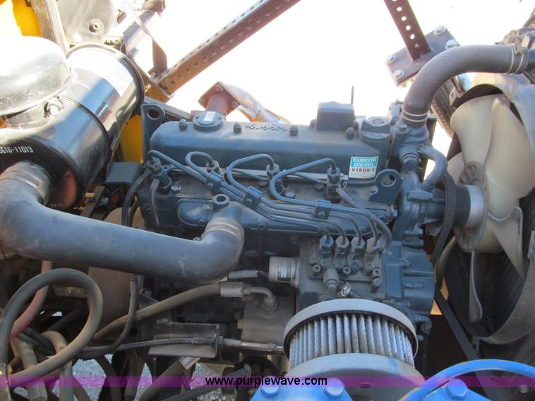 image for item E5787 Stimsonite Titan 1000D long line thermoplastic ride-on applicator with transport trailer