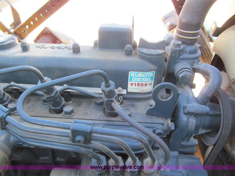 image for item E5787 Stimsonite Titan 1000D long line thermoplastic ride-on applicator with transport trailer