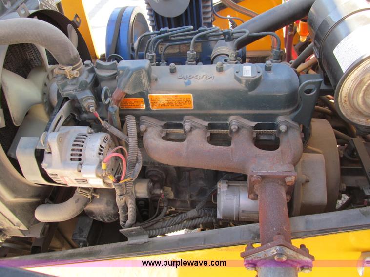 image for item E5787 Stimsonite Titan 1000D long line thermoplastic ride-on applicator with transport trailer