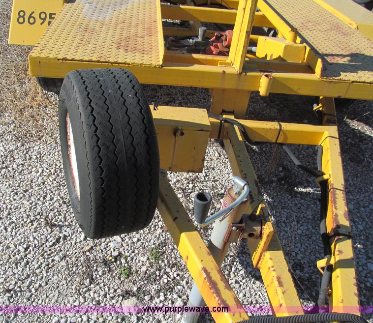 image for item E5787 Stimsonite Titan 1000D long line thermoplastic ride-on applicator with transport trailer