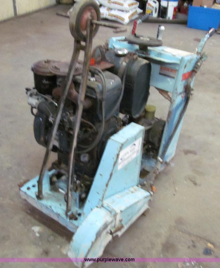 image for item E5823 Target walk behind concrete saw