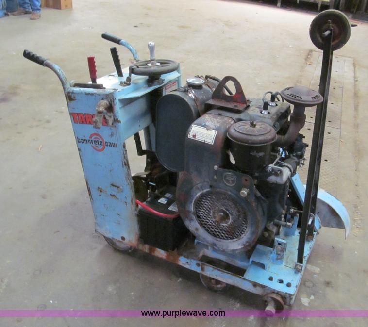 image for item E5823 Target walk behind concrete saw