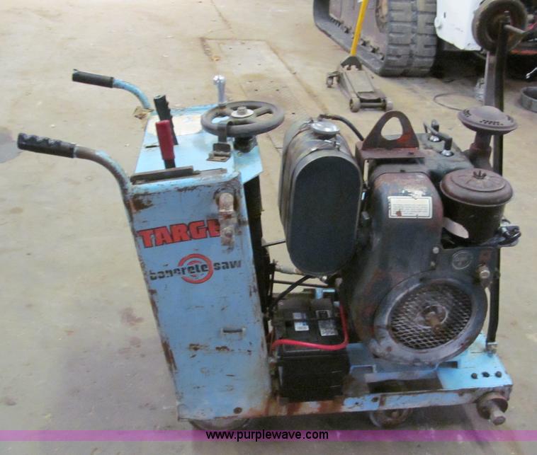 image for item E5823 Target walk behind concrete saw