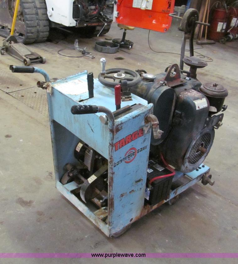 image for item E5823 Target walk behind concrete saw
