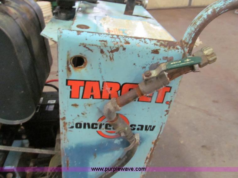 image for item E5823 Target walk behind concrete saw