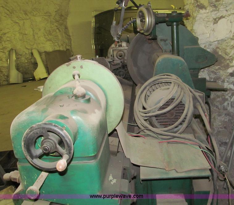 image for item E5828 Storm Vulcan crank shaft grinder lathe