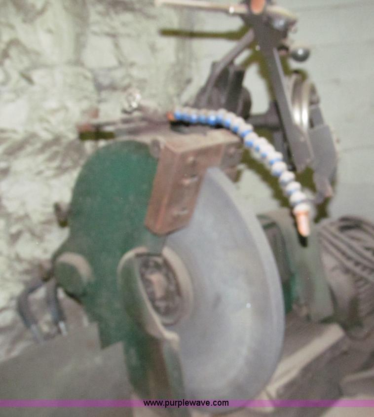 image for item E5828 Storm Vulcan crank shaft grinder lathe