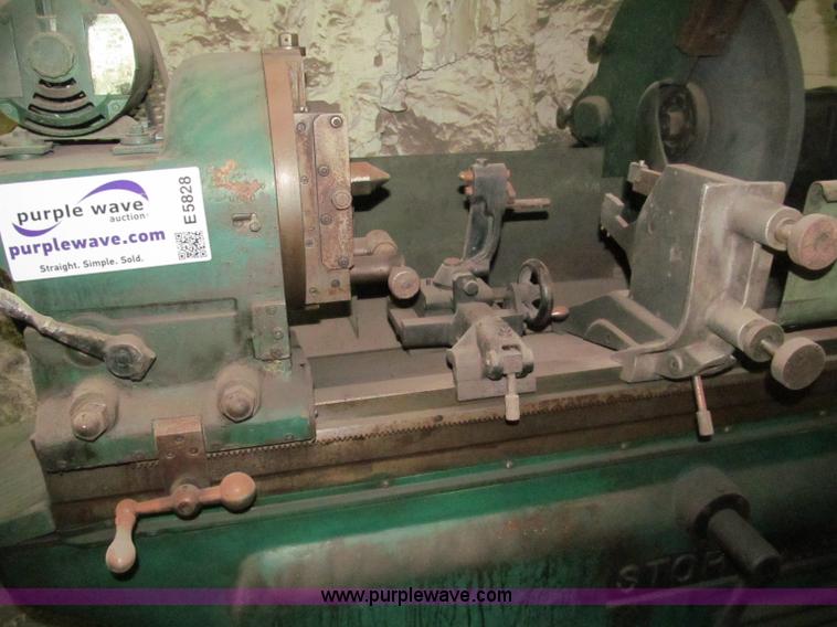 image for item E5828 Storm Vulcan crank shaft grinder lathe