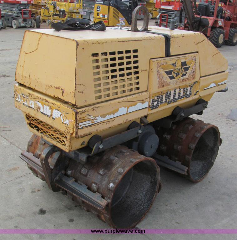 image for item E5829 Stone Bulldog walk-behind trench compactor