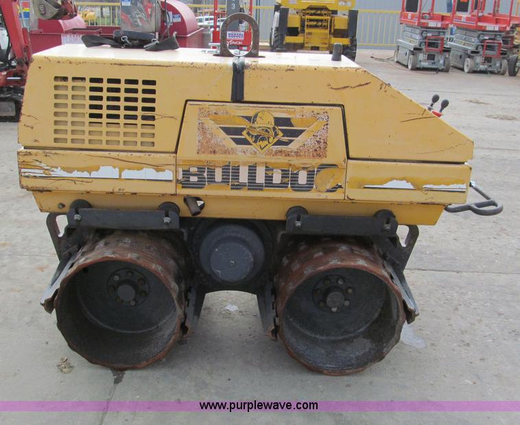 image for item E5829 Stone Bulldog walk-behind trench compactor