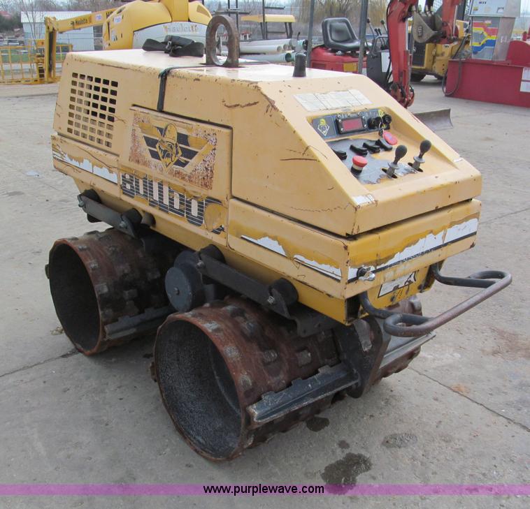 image for item E5829 Stone Bulldog walk-behind trench compactor