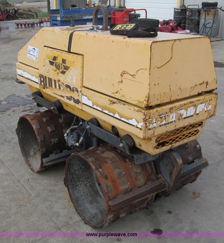image for item E5829 Stone Bulldog walk-behind trench compactor