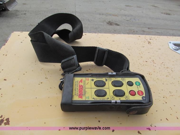 image for item E5829 Stone Bulldog walk-behind trench compactor