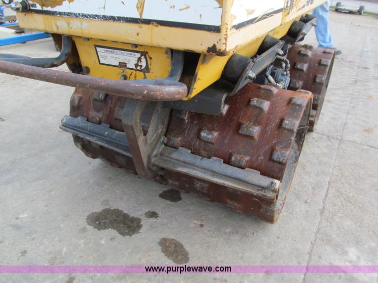 image for item E5829 Stone Bulldog walk-behind trench compactor