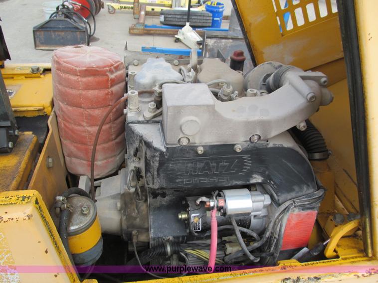 image for item E5829 Stone Bulldog walk-behind trench compactor