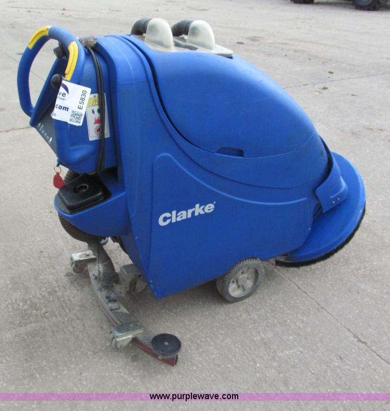 image for item E5830 2007 Clarke Focus L 20 walk-behind 20" auto scrubber