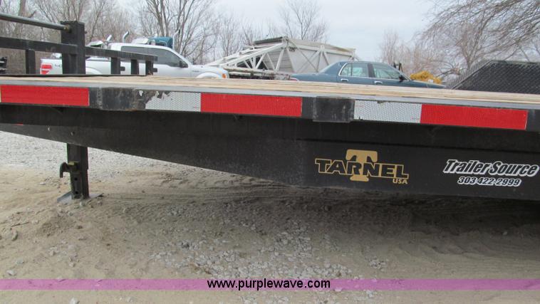 image for item E5853 2009 Long Tarnel 18' equipment trailer