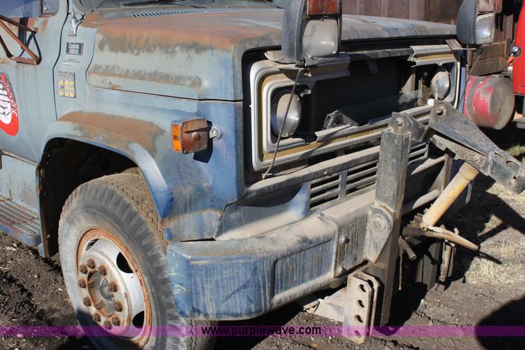 image for item E8242 1976 Chevrolet C65 Custom Deluxe dump truck