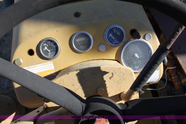 image for item E8247 1971 Case Davis Roadrunner trencher