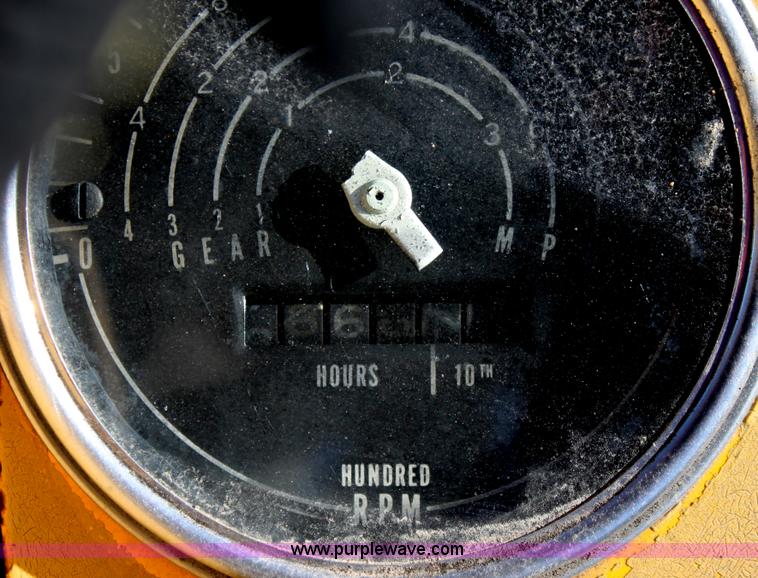 image for item E8247 1971 Case Davis Roadrunner trencher