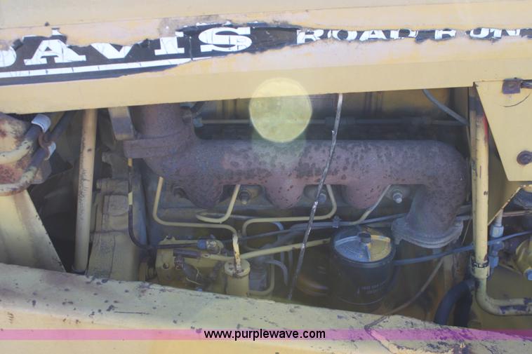 image for item E8247 1971 Case Davis Roadrunner trencher