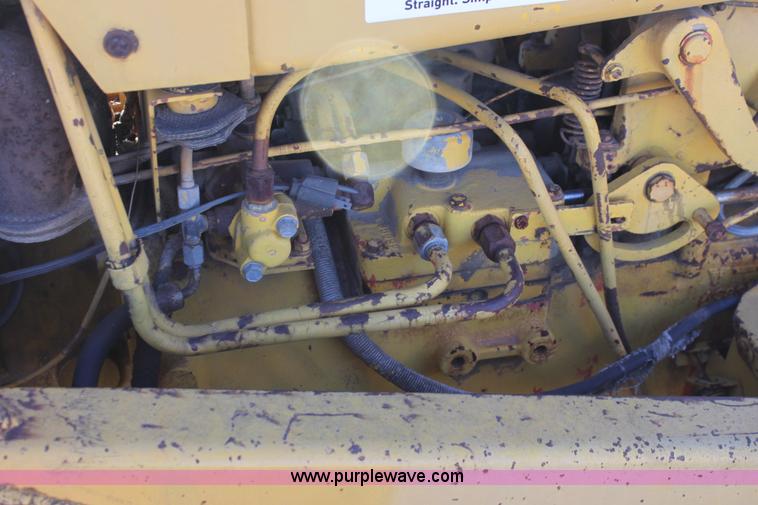 image for item E8247 1971 Case Davis Roadrunner trencher