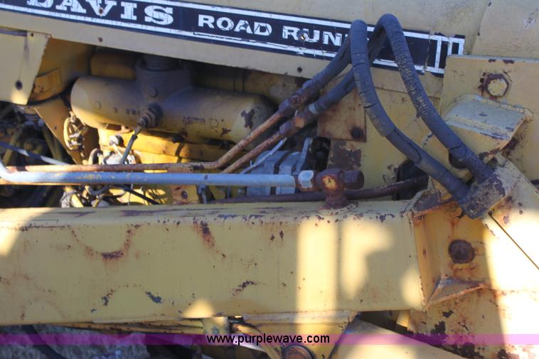 image for item E8247 1971 Case Davis Roadrunner trencher