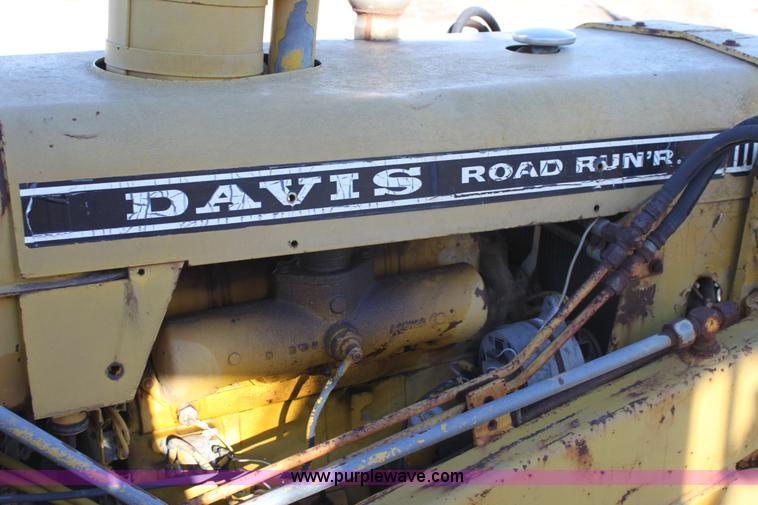 image for item E8247 1971 Case Davis Roadrunner trencher