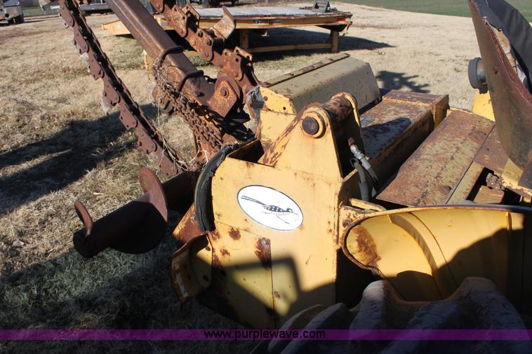 image for item E8247 1971 Case Davis Roadrunner trencher