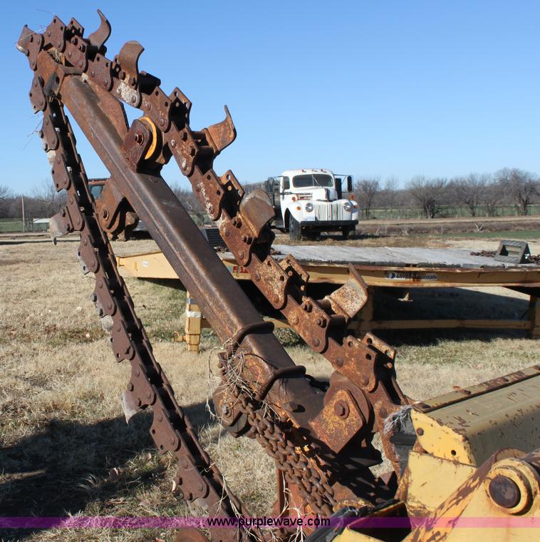 image for item E8247 1971 Case Davis Roadrunner trencher