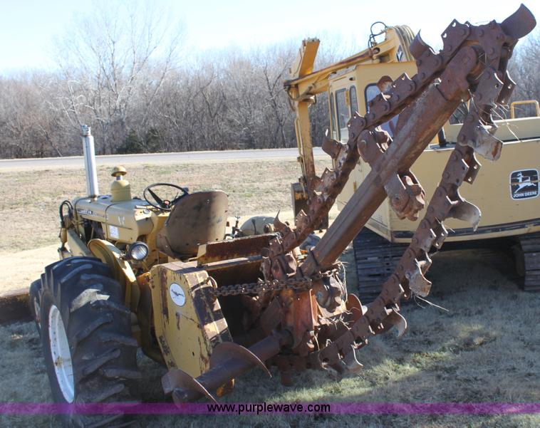 image for item E8247 1971 Case Davis Roadrunner trencher