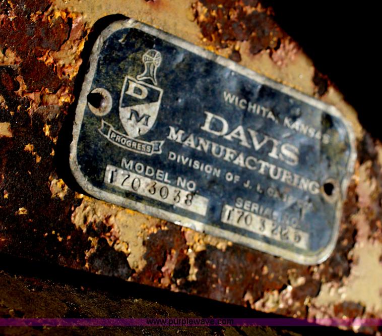 image for item E8247 1971 Case Davis Roadrunner trencher