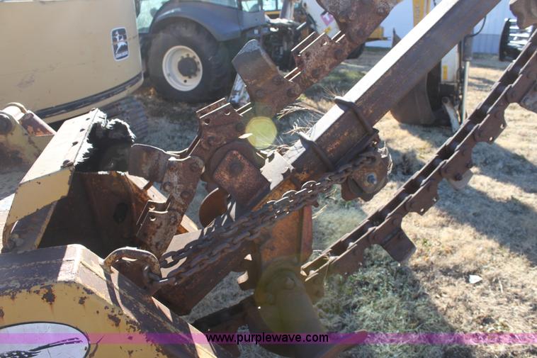 image for item E8247 1971 Case Davis Roadrunner trencher