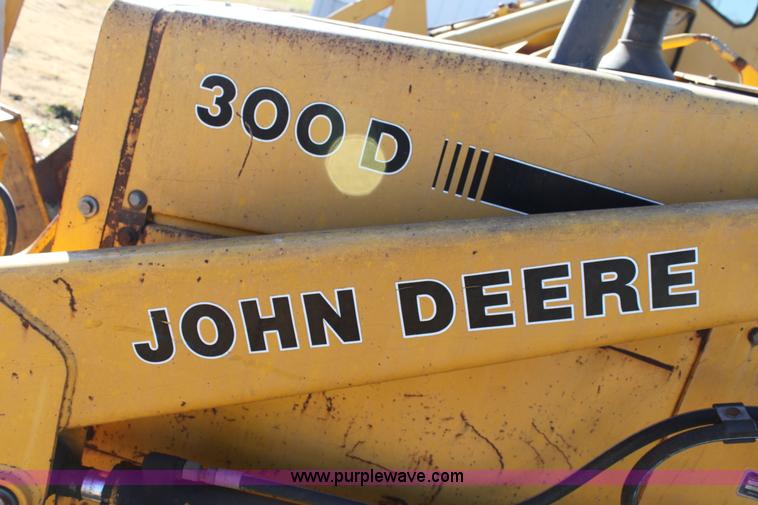 image for item E8250 1991 John Deere 300D backhoe