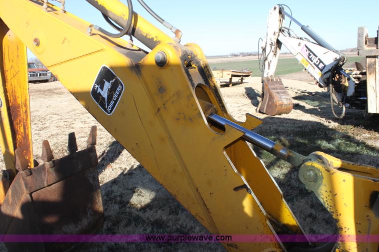image for item E8250 1991 John Deere 300D backhoe