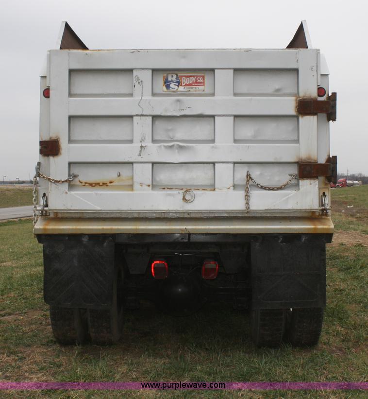 image for item F2712 1998 Volvo WG dump truck