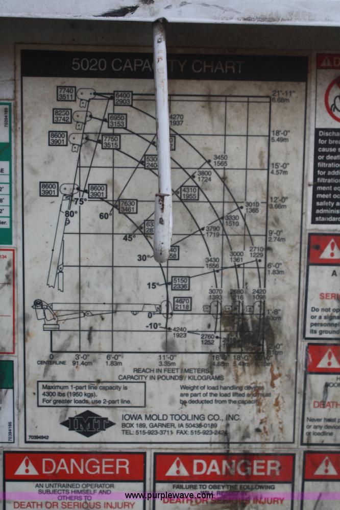 image for item F2723 2000 Ford F750 service truck