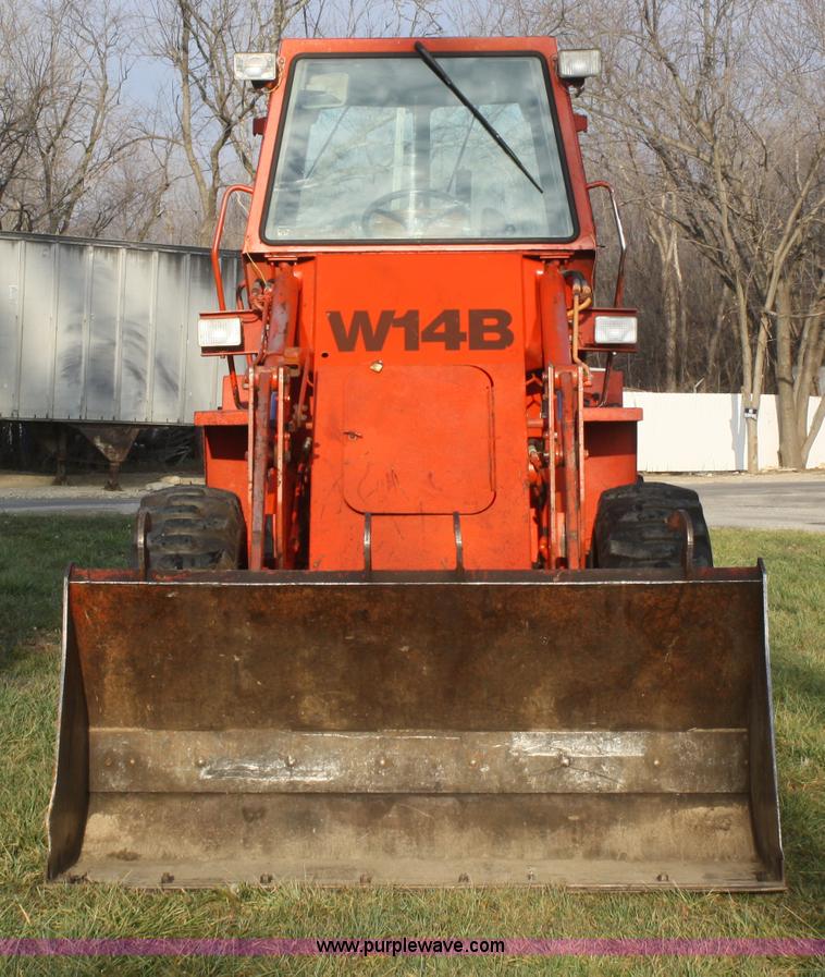 image for item F2913 1987 Case W14B wheel loader