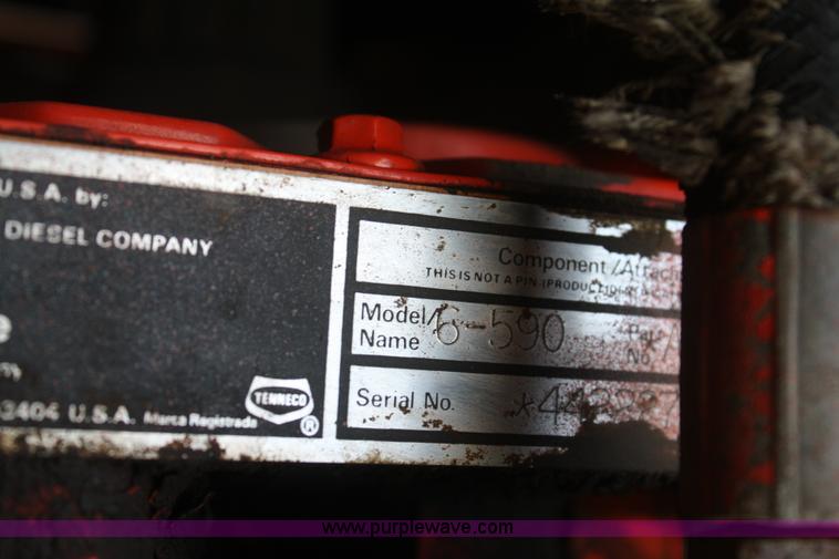 image for item F2913 1987 Case W14B wheel loader