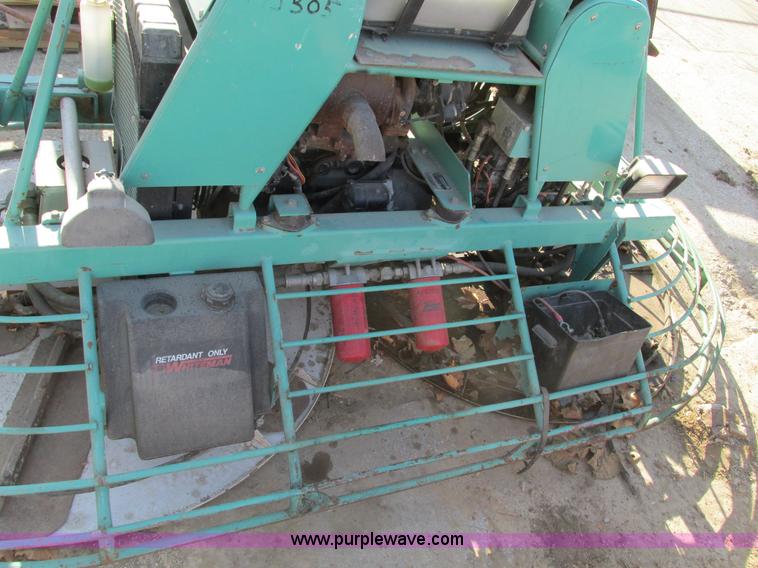 image for item F4047 Whiteman 10' ride-on power trowel