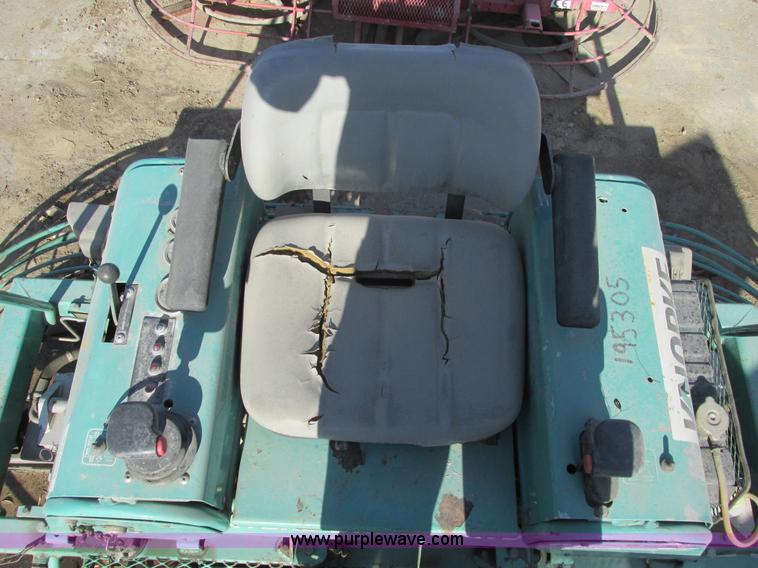 image for item F4047 Whiteman 10' ride-on power trowel