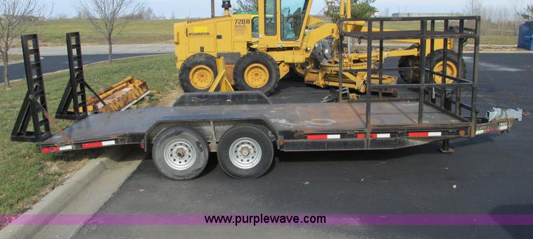 image for item F4055 2008 Maxey 20' car hauler trailer