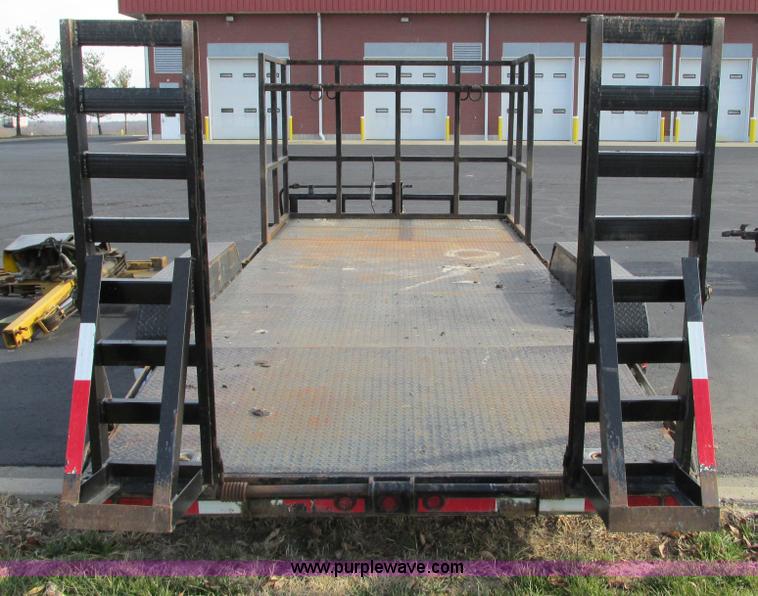 image for item F4055 2008 Maxey 20' car hauler trailer