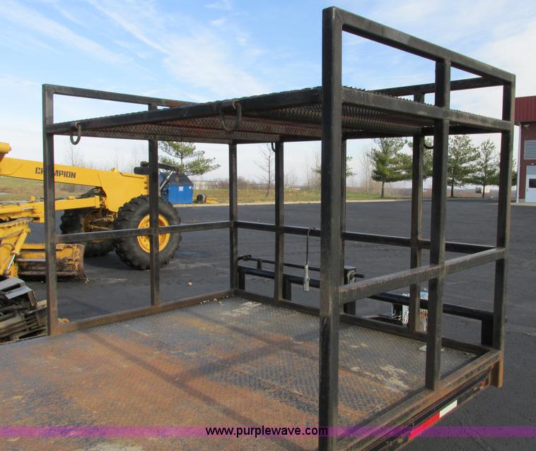 image for item F4055 2008 Maxey 20' car hauler trailer