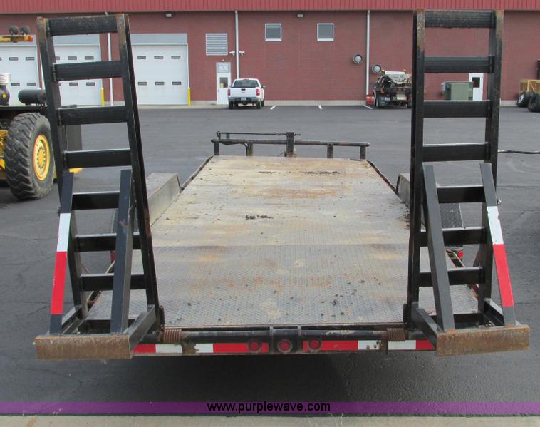 image for item F4057 2008 Maxey 20' car hauler trailer